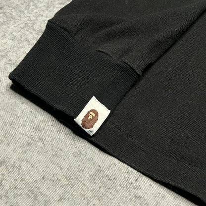 A Bathing Ape BAPE Camo Shark Longsleeve Shirt (M)