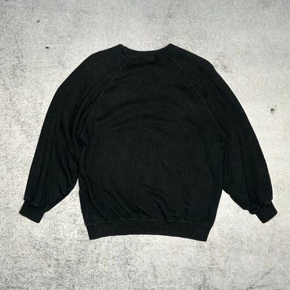 Christian Dior Sports 90s Vintage Spellout Logo Crewneck Sweater navy (S)