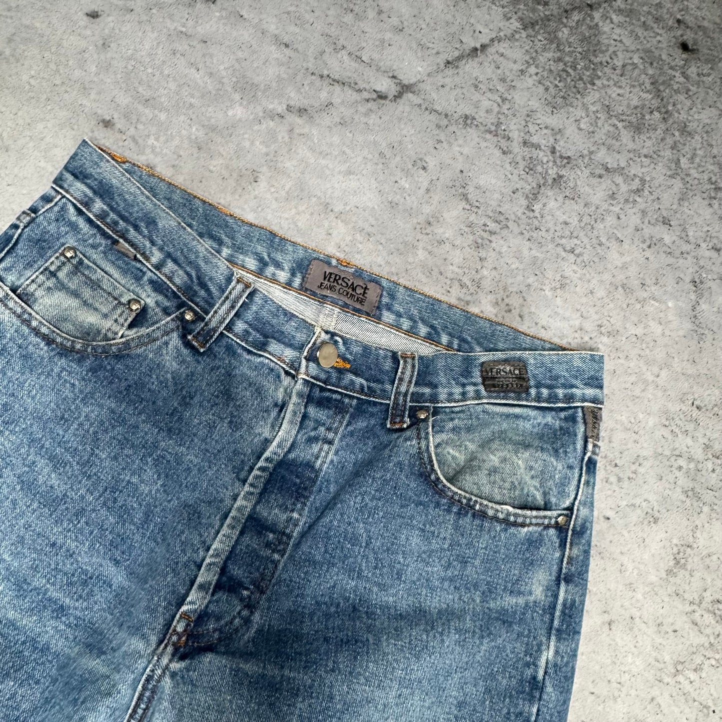 Versace Jeans Couture 90s Vintage Designer Jeans blue (33 fits M)