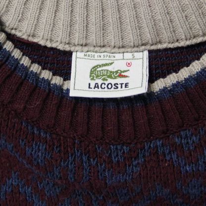 Lacoste Vintage Wool Sweater navy "Chemise Lacoste"