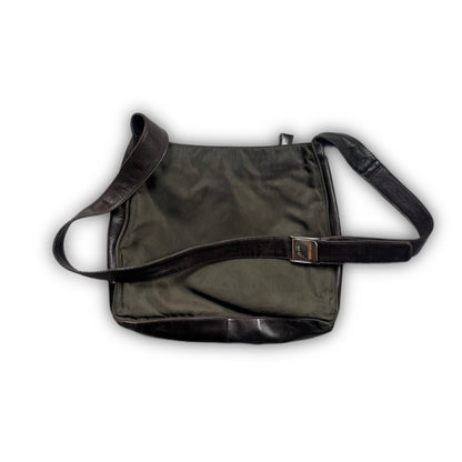 Prada Leather Strap Nylon Bag Vintage