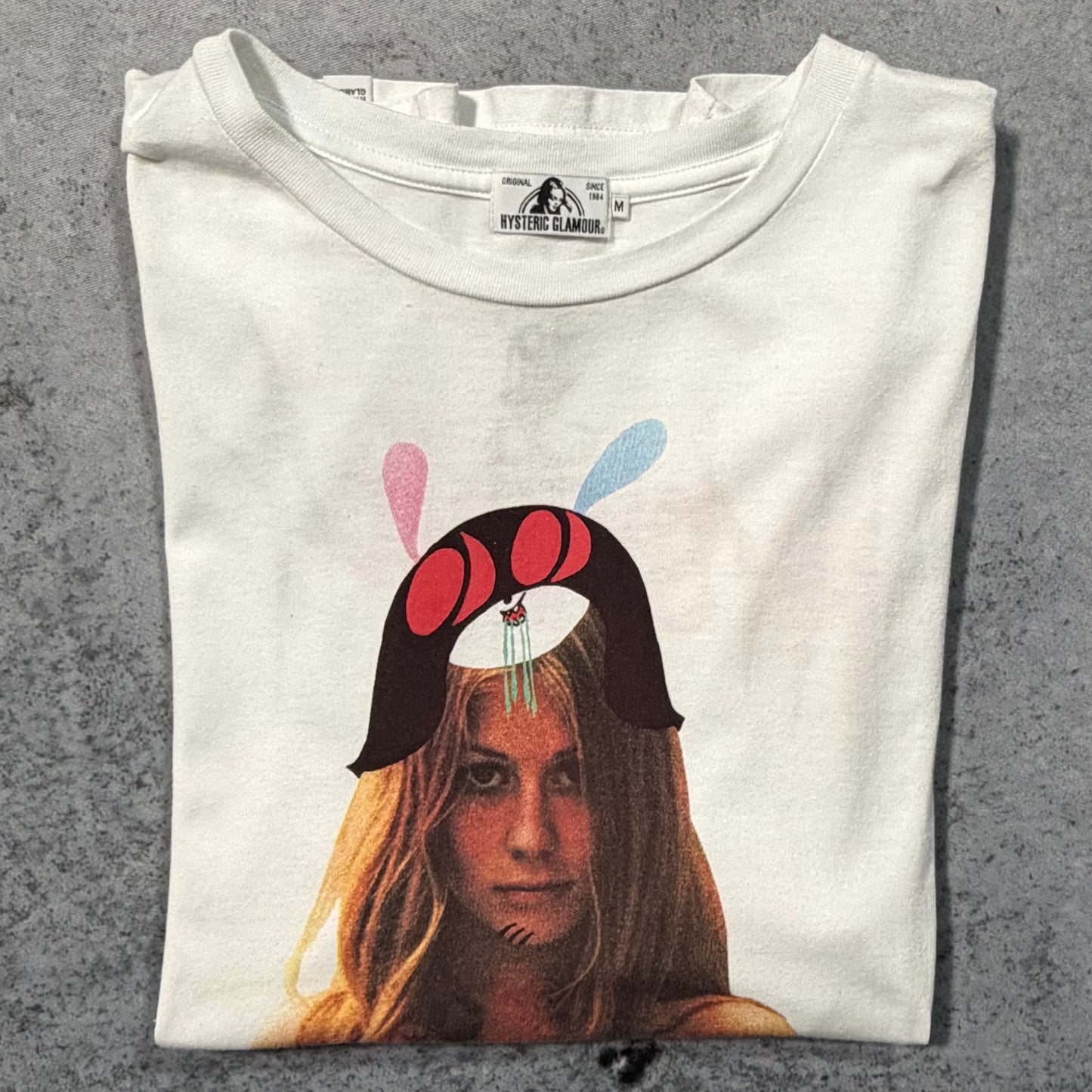 Hysteric Glamour x Skoloct Archive Hyskoric Graphic Print Tee Shirt (M)