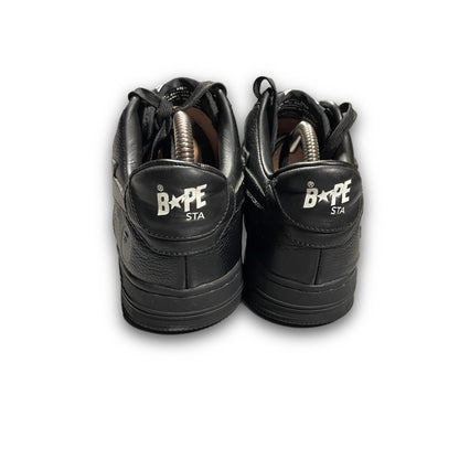 A Bathing Ape "BAPE" Bapesta Sneaker Triple Black (41) w/ OG Box