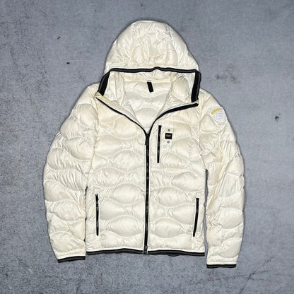 Blauer USA Hooded Wave Puffer Jacket white (S)