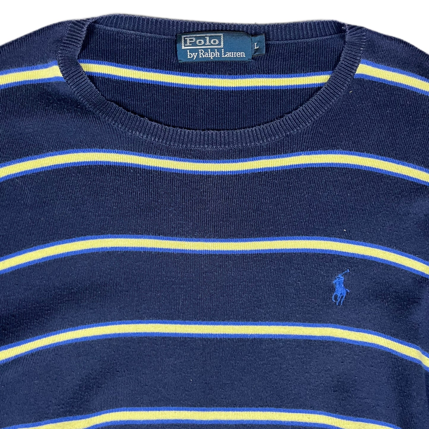 Polo Ralph Lauren Knit Striped Sweater Vintage