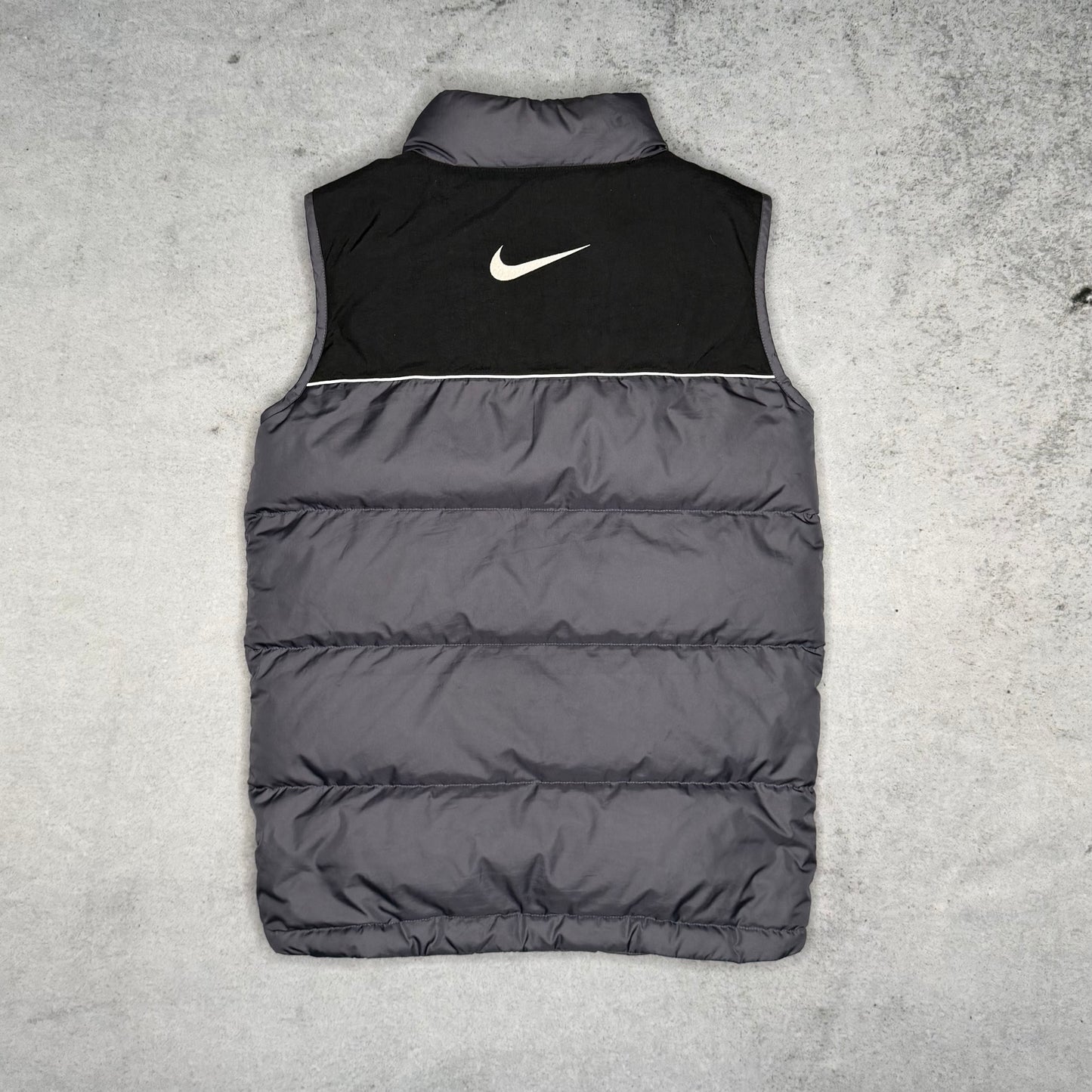 Nike 00s Puffer Gilet Weste grey black (S)