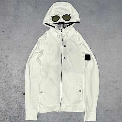C.P. Company Asia Exclusive Goggle Zip Jacket creme white (fits M)