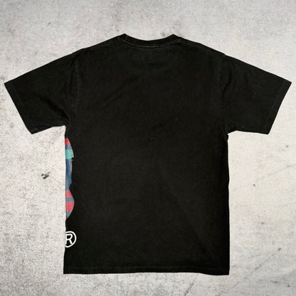 BAPE Check Side Big Ape Head T-Shirt black (L)