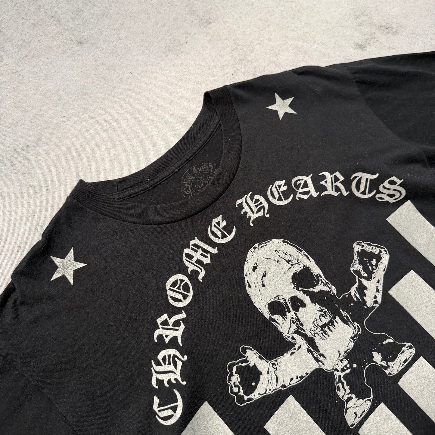 Chrome Hearts Archive Foti Jumbo Star Skull Logo Tee black (L)