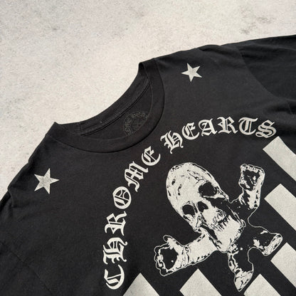 Chrome Hearts Archive Foti Jumbo Star Skull Logo Tee black (L)