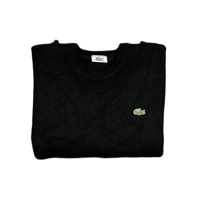 Lacoste Knit Sweater Vintage black