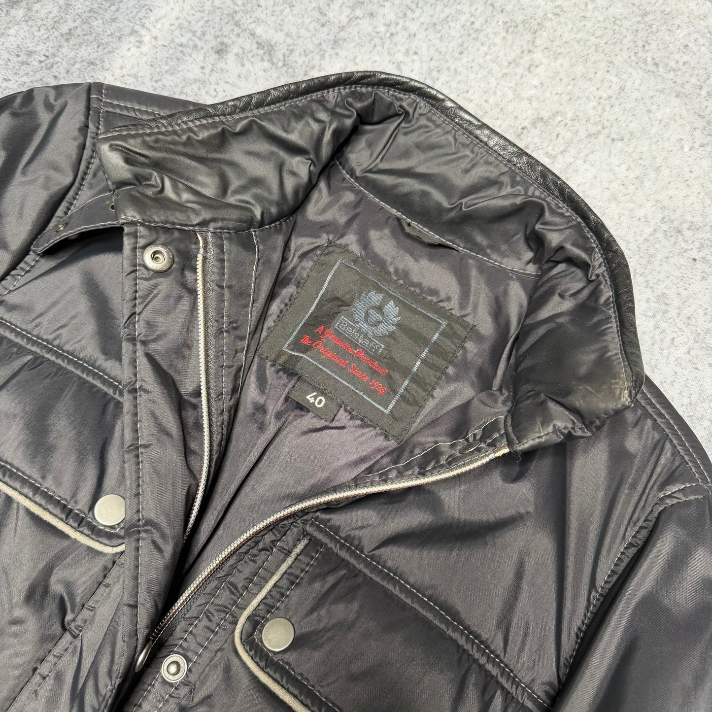 Belstaff Vintage Women's Padded Biker Blouson Jacket black (S)