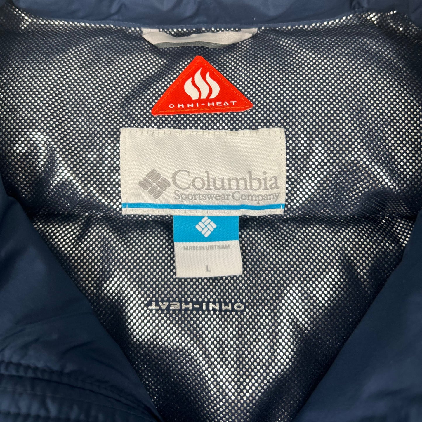 Columbia Puffer Jacket navy blue