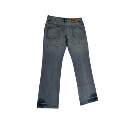 Dolce Gabbana Vintage Embroidered Jeans Women