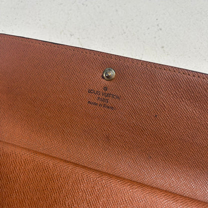 Louis Vuitton Vintage Monogram Canvas Wallet Sarah