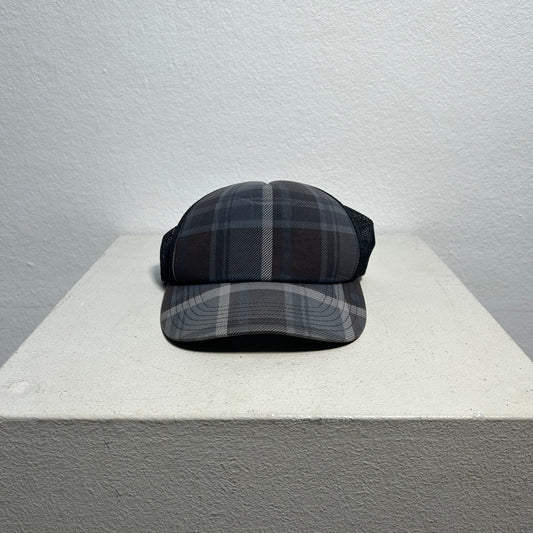 A Bathing Ape BAPE Vintage OG Plaid Trucker Cap brown black
