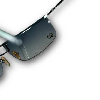 Gucci Vintage Frameless Sunglasses Shades GG iced out