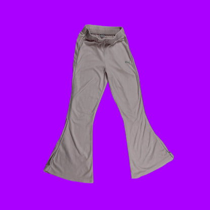 Puma Womens Flared Pink Glossy Y2K Jogger