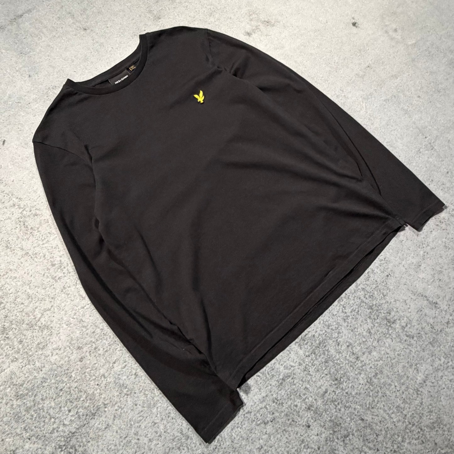 Lyle & Scott Casual Longsleeve Shirt black (M)