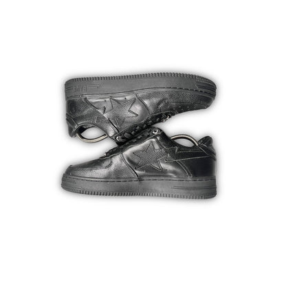 A Bathing Ape "BAPE" Bapesta Sneaker Triple Black (41) w/ OG Box