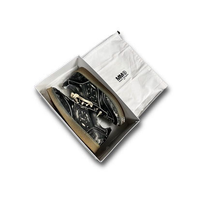 Maison Margiela MM6 Distressed Sneaker black