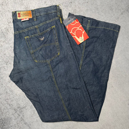 Armani Jeans 00s Linen Carpenter Pants NEW with Tags (40 fits XXL)