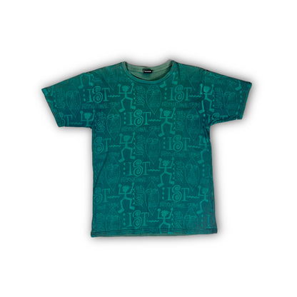Vintage Stüssy Intl. Tribe Tee Print Green