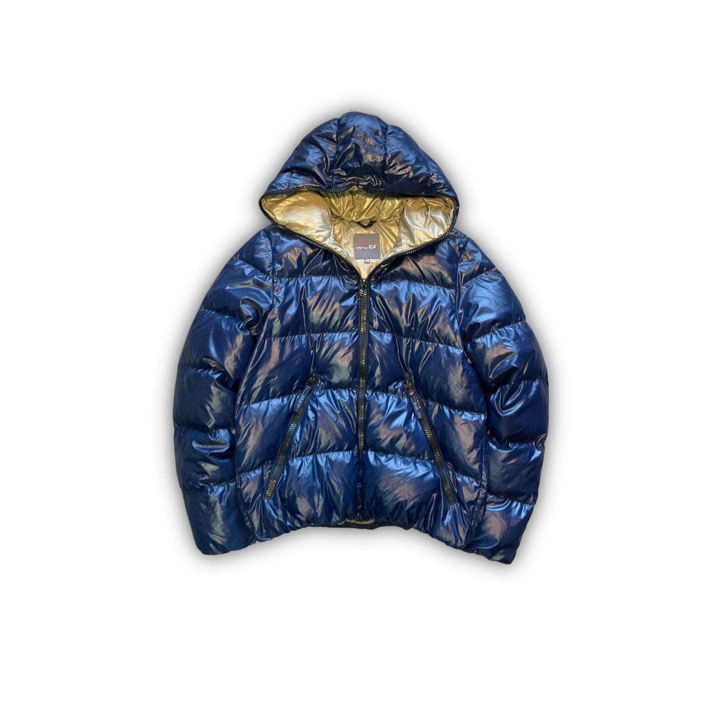 Duvetica Dionisio Full Zip Puffer Jacket Two-Tone navy (M)