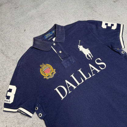 Polo Ralph Lauren Big Pony Polo Shirt DALLAS Chief Keef RARE ASF (L)