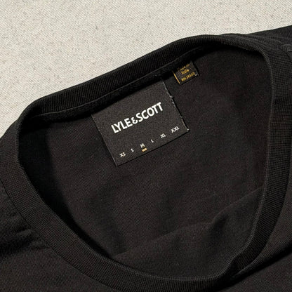 Lyle & Scott Casual Longsleeve Shirt black (M)