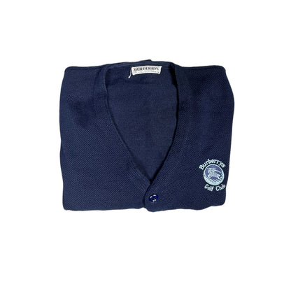 Burberry Golf Knit Cardigan Vintage