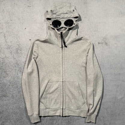 C.P. Company Goggle Full Zip Hoodie grey (XS)