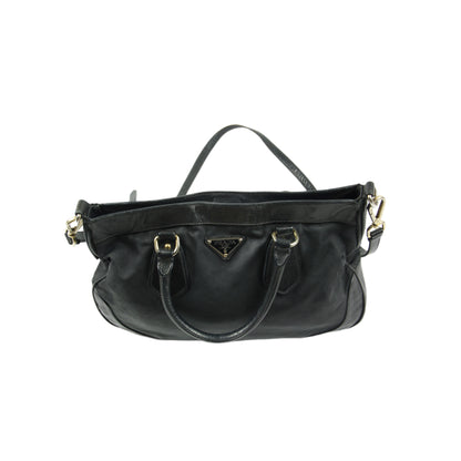 Prada Milano Handbag Double Strap Vintage