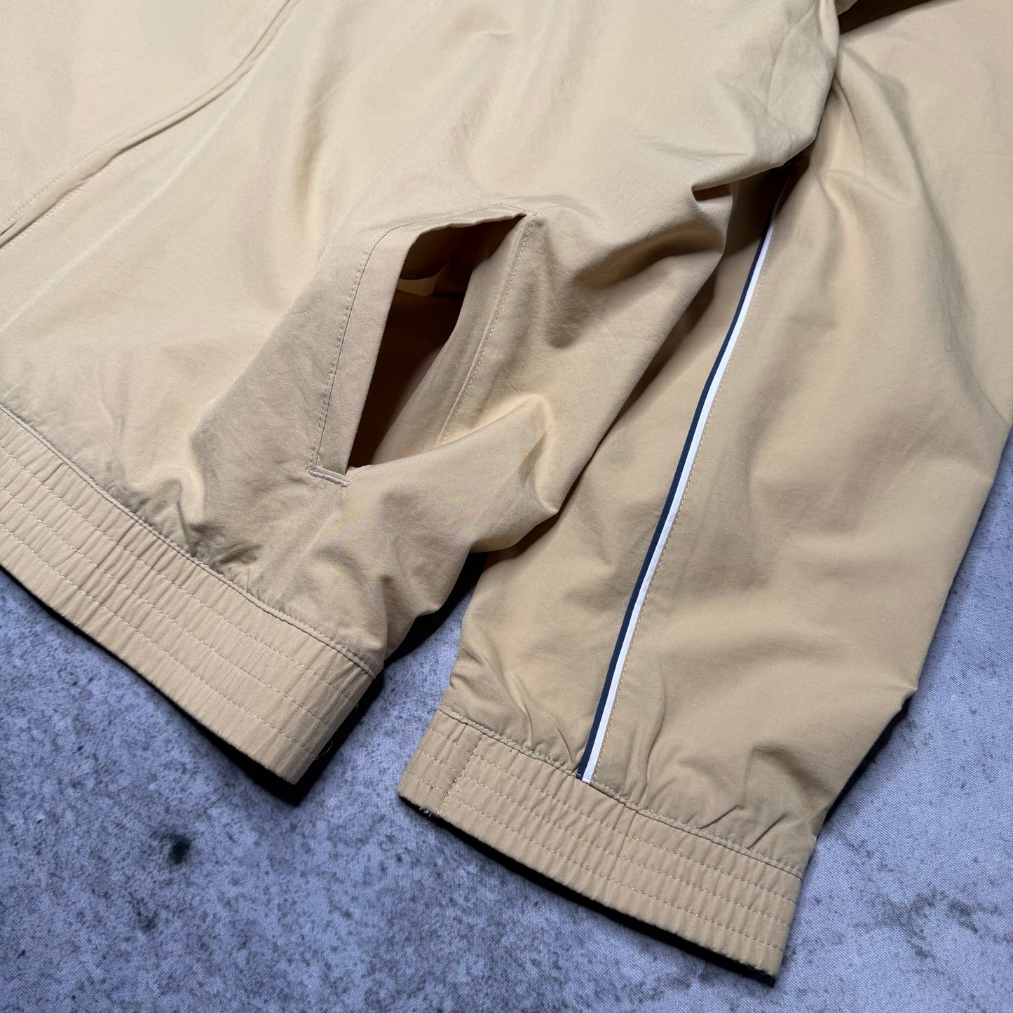 Nike Early 00s Classic Track Jacket beige (XXL)