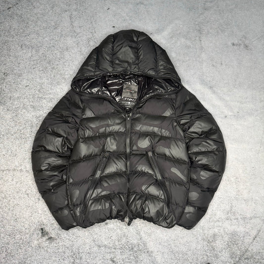 Duvetica x Hydrogen Dionisio Full Zip Puffer Jacket black camo (S)