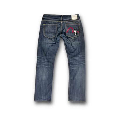 Evisu Jeans with Patches and logos