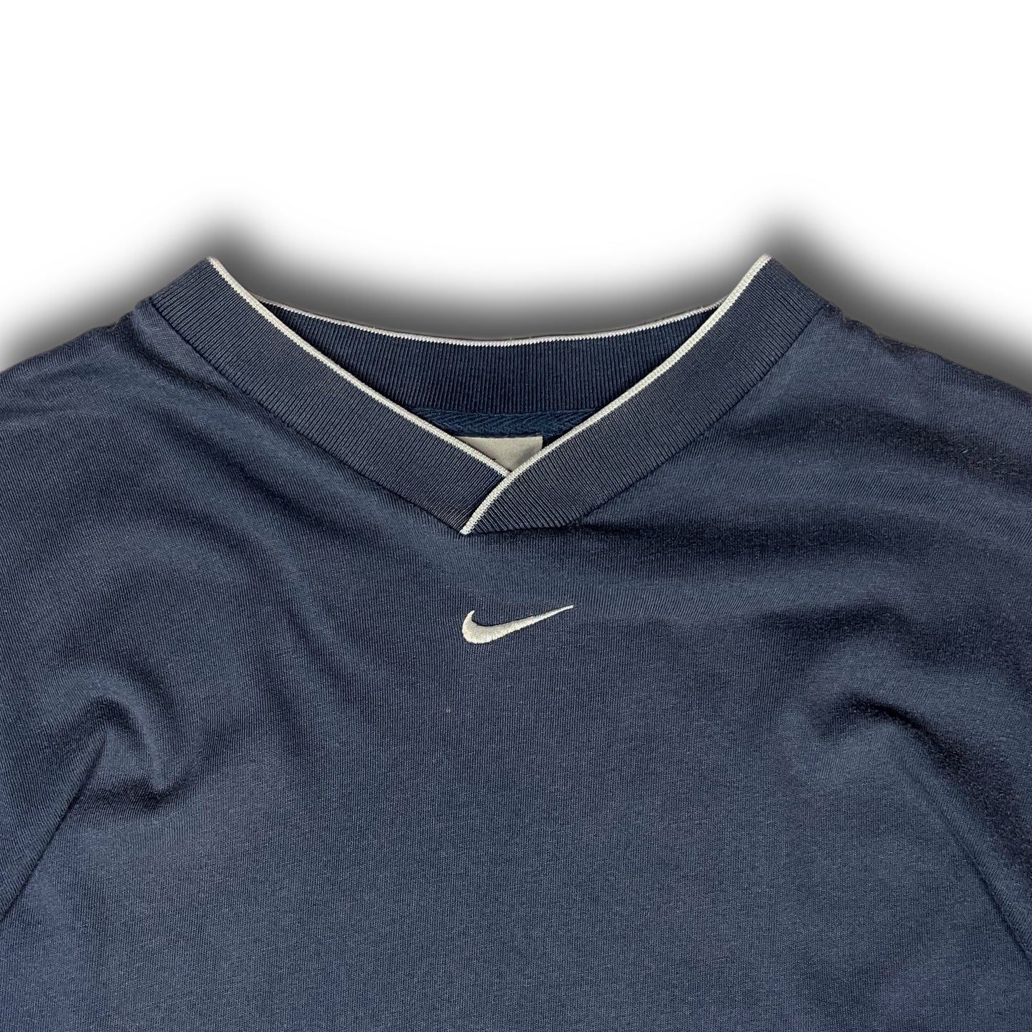 Nike Vintage Center Swoosh Shirt 90s blue