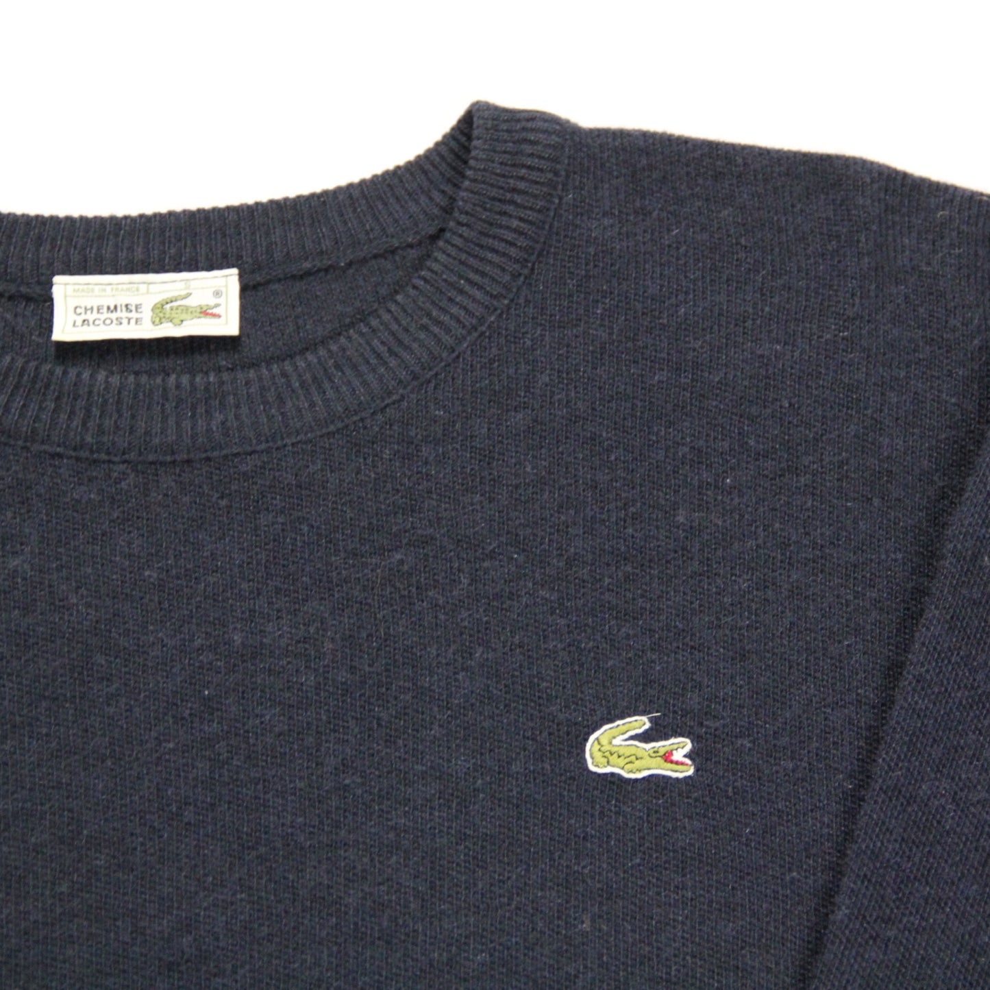 Lacoste Vintage Wool Sweater  by "Chemise Lacoste"