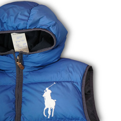 Polo Ralph Lauren Big Pony Chief Keef Italia Puffer Gilet Weste (XL)
