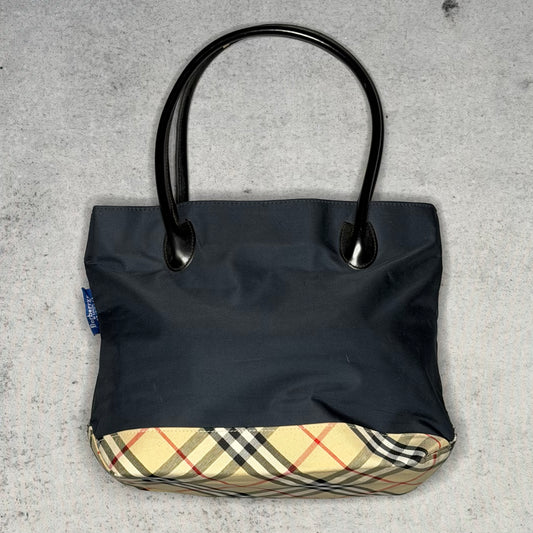 Burberry Blue Label Vintage Shopper Bag black