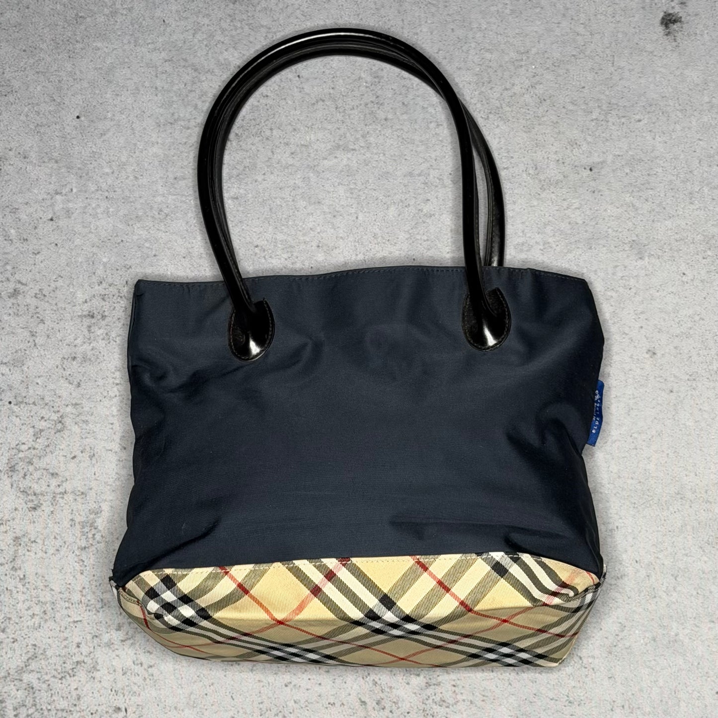 Burberry Blue Label Vintage Shopper Bag black