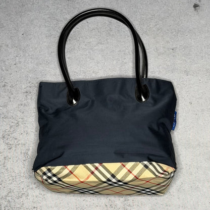 Burberry Blue Label Vintage Shopper Bag black