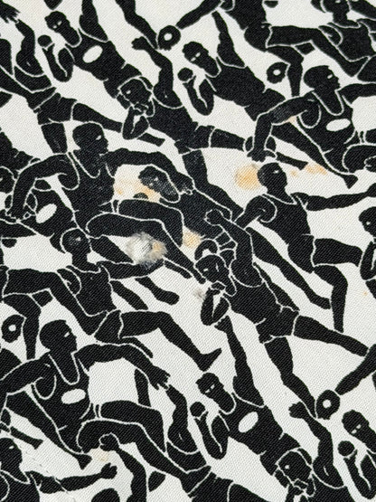 Missoni Sport 90s RARE Discobolus Shirt black white (L)