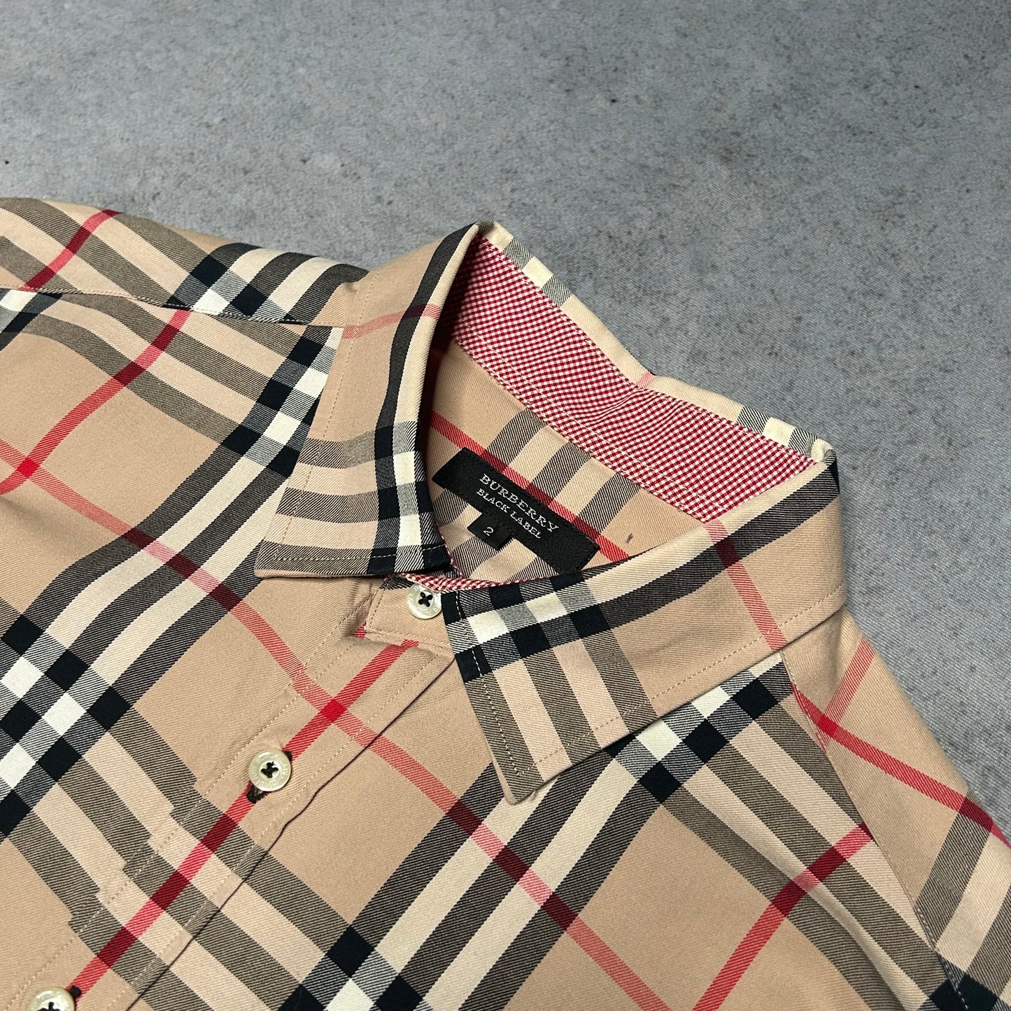 Burberry Black Label 00s Nova Check Shirt (S)