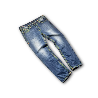 True Religion Baggy Jeans Vintage Ricky “Chief Keef” (XL)