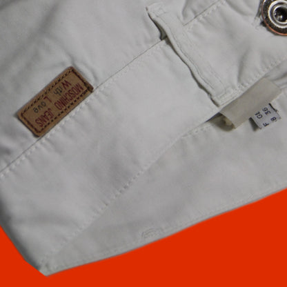Moschino Jeans 3/4 Peace Sign Cargo Pants