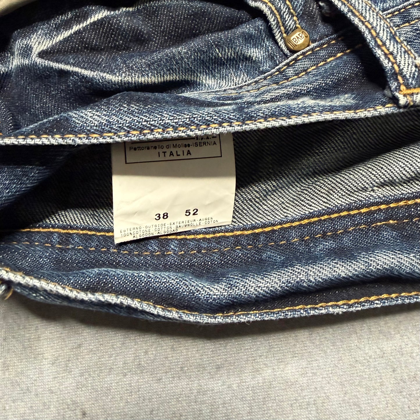 Just Cavalli Vintage Y2K Bootcut Jeans Ornate Embroidery (38 fits L)