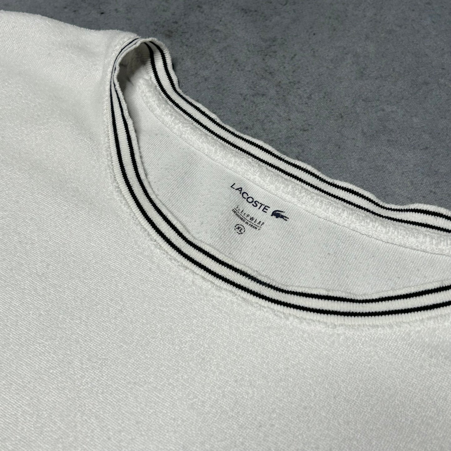 Lacoste 00s Longsleeve Thick frottee Shirt (XXL)