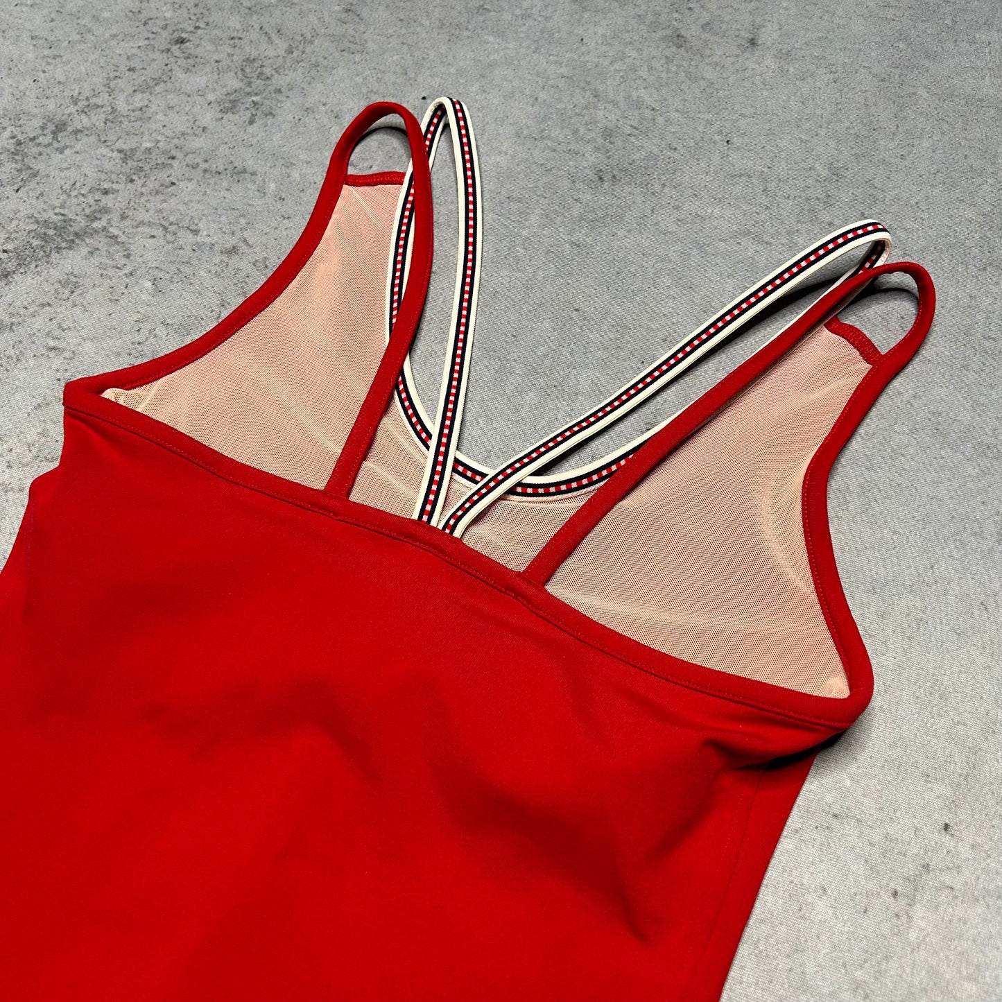 Tommy Hilfiger 00s Sporty Spaghetti Tank Top (M)