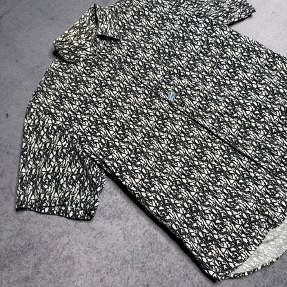 Missoni Sport 90s RARE Discobolus Shirt black white (L)